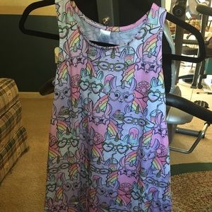 Xl little girls Kitty Kat night gown